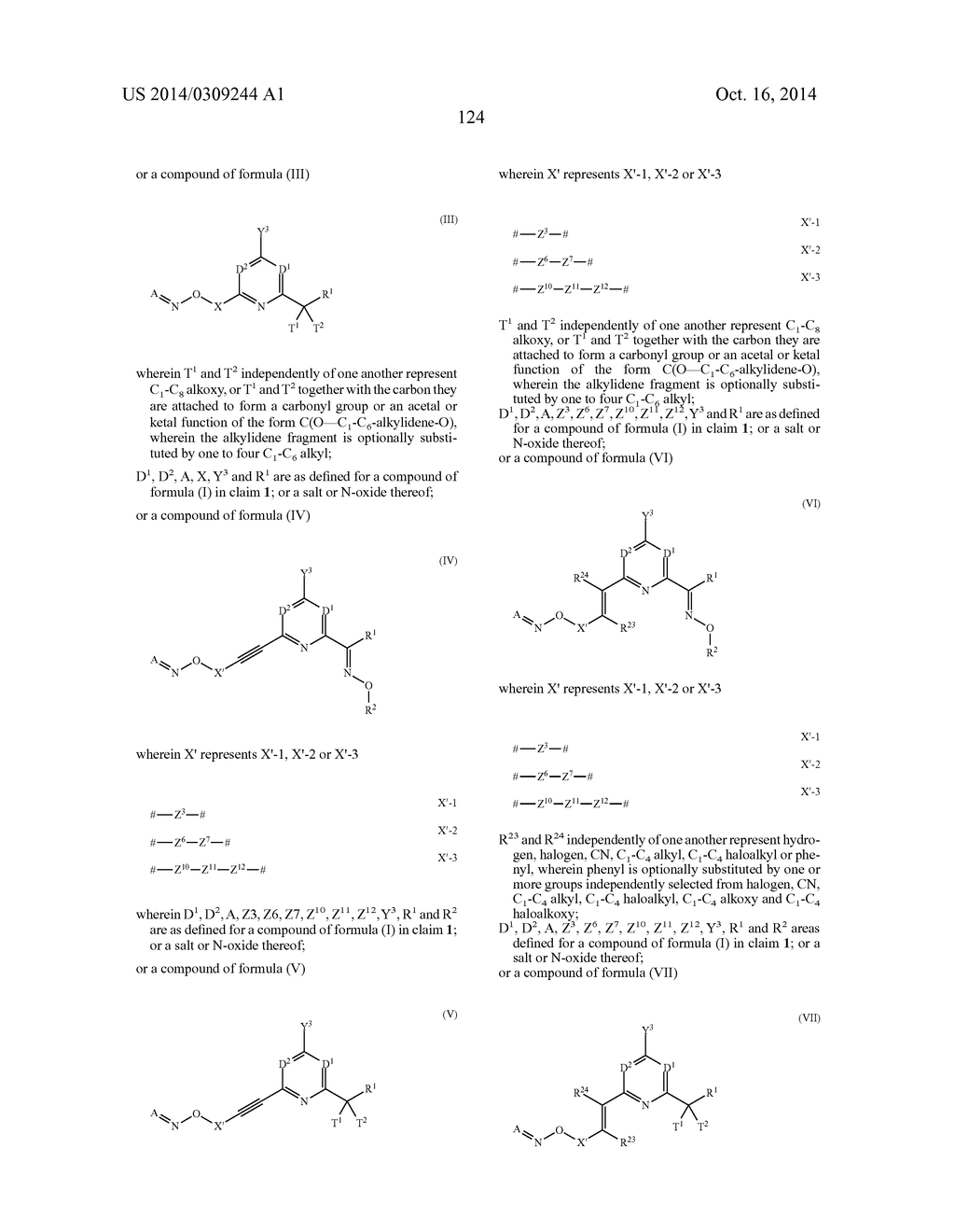 NOVEL MICROBIOCIDES - diagram, schematic, and image 125