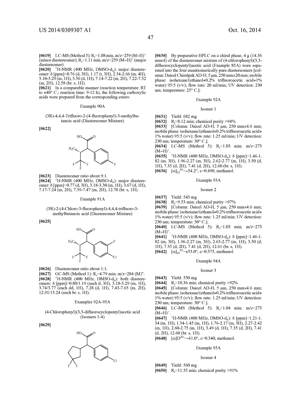 Branched 3-phenylpropionic acid derivatives and their use - diagram, schematic, and image 48