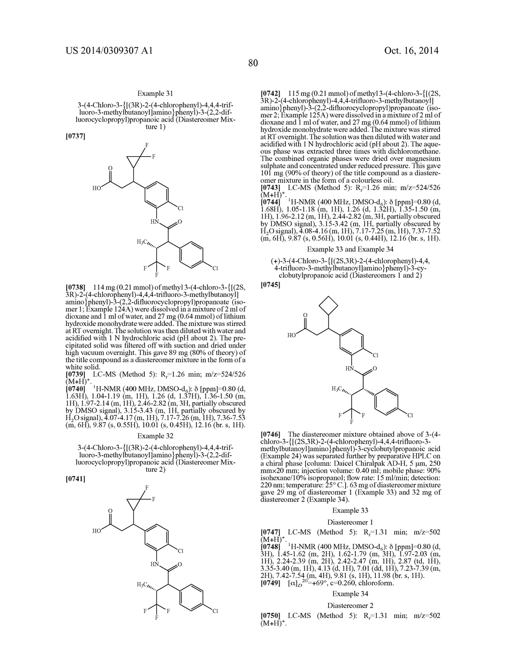 Branched 3-phenylpropionic acid derivatives and their use - diagram, schematic, and image 81