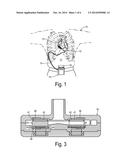 ROTARY PUMP WITH LEVITATED IMPELLER HAVING THRUST BEARING FOR IMPROVED     STARTUP diagram and image