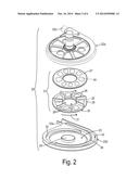 ROTARY PUMP WITH LEVITATED IMPELLER HAVING THRUST BEARING FOR IMPROVED     STARTUP diagram and image