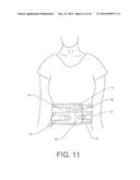 Lumbar Belt with Pockets which Facilitate Installation diagram and image