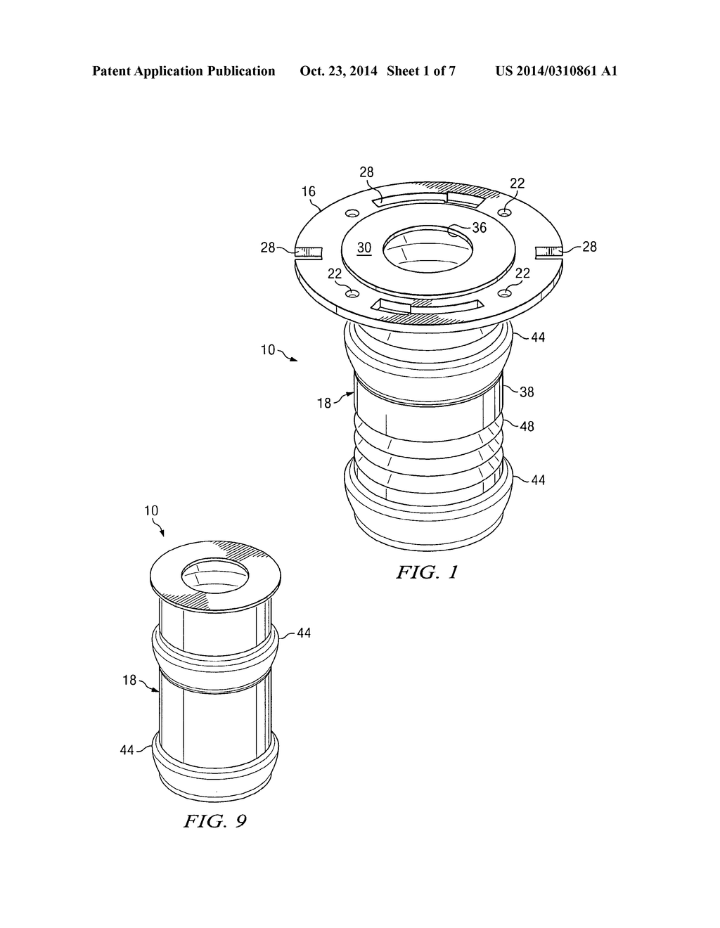 FLEXIBLE FLANGE APPARATUS FOR CONNECTING CONDUITS AND METHODS FOR     CONNECTING SAME - diagram, schematic, and image 02