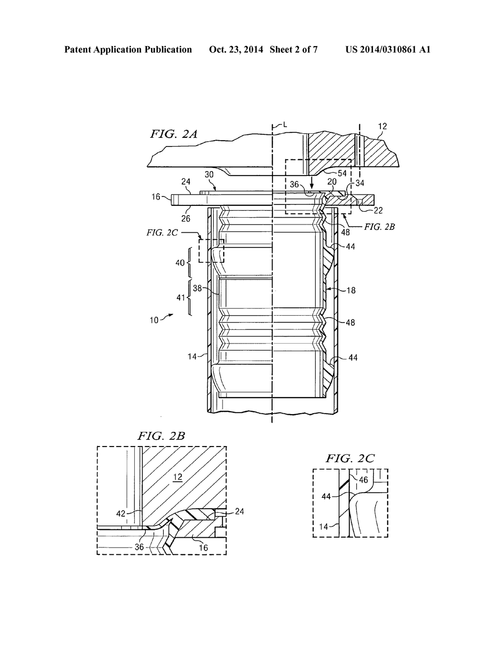 FLEXIBLE FLANGE APPARATUS FOR CONNECTING CONDUITS AND METHODS FOR     CONNECTING SAME - diagram, schematic, and image 03