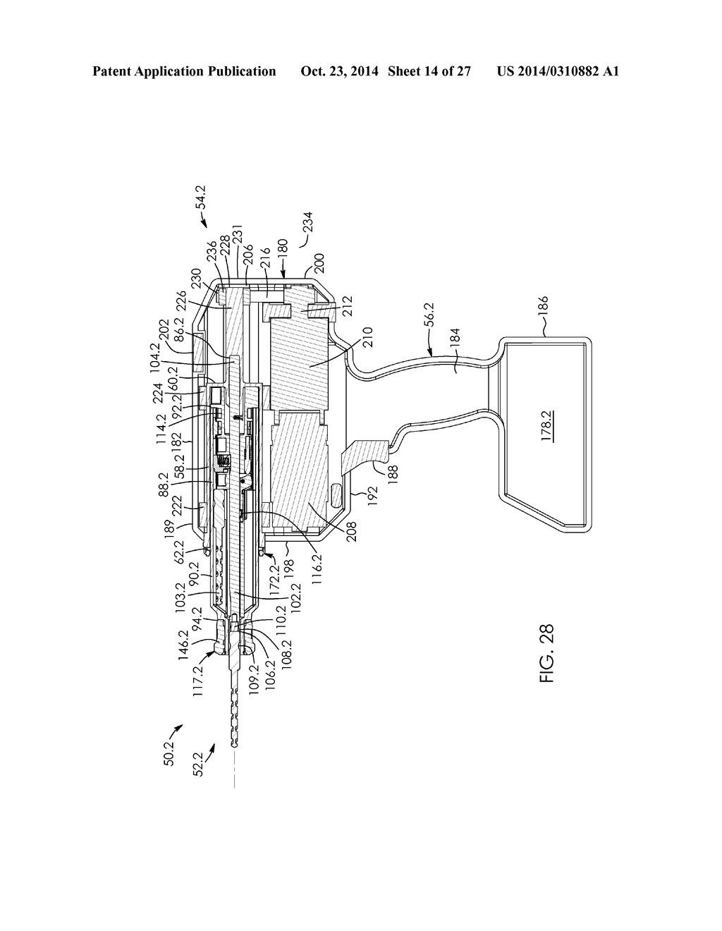 BIT TOOL HAVING A BIT STORAGE MEMBER, LIGHT ASSEMBLY FOR A BIT TOOL AND     BIT TOOL HAVING A RATCHETING HANDLE ASSEMBLY - diagram, schematic, and image 15