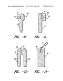 HUNTING BOOT WITH POCKET FOR SCENT WICK diagram and image