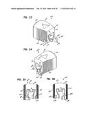 CHILD RESISTANT ZIPPER CLOSURE FOR RECLOSEABLE POUCH WITH DOUBLE SLIDER     AND METHODS diagram and image