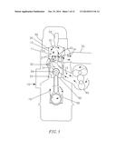 INTERNAL COMBUSTION AND WASTE HEAT STEAM ENGINE HAVING A HEAT RECOVERY     STEAM GENERATOR EXHAUST MANIFOLD diagram and image