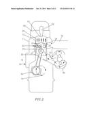 INTERNAL COMBUSTION AND WASTE HEAT STEAM ENGINE HAVING A HEAT RECOVERY     STEAM GENERATOR EXHAUST MANIFOLD diagram and image