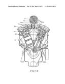 INTERNAL COMBUSTION AND WASTE HEAT STEAM ENGINE HAVING A HEAT RECOVERY     STEAM GENERATOR EXHAUST MANIFOLD diagram and image