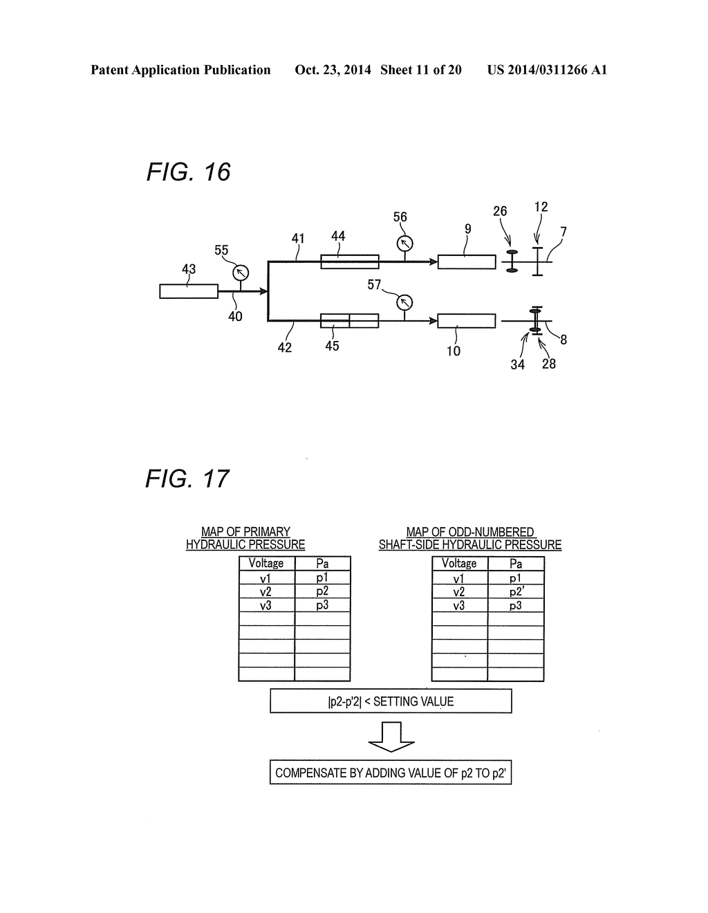 CONTROL DEVICE FOR TRANSMISSION - diagram, schematic, and image 12