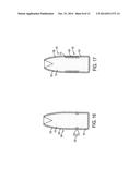 MULTI-COMPONENT BULLET WITH CORE RETENTION FEATURE AND METHOD OF     MANUFACTURING THE BULLET diagram and image