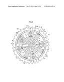 VALVE OPENING-CLOSING TIMING CONTROL DEVICE AND METHOD FOR ATTACHING FRONT     MEMBER THEREOF diagram and image