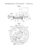 VALVE OPENING-CLOSING TIMING CONTROL DEVICE AND METHOD FOR ATTACHING FRONT     MEMBER THEREOF diagram and image