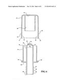 SELF CLEANING DUST BOX ASSEMBLY FOR USE WITH CONTROLLED TUBE ASSEMBLIES,     SUCH AS FORMING A PORTION OF A FRESH AIR REPLACEMENT LINE ASSOCIATED WITH     A VEHICLE FUEL TANK diagram and image