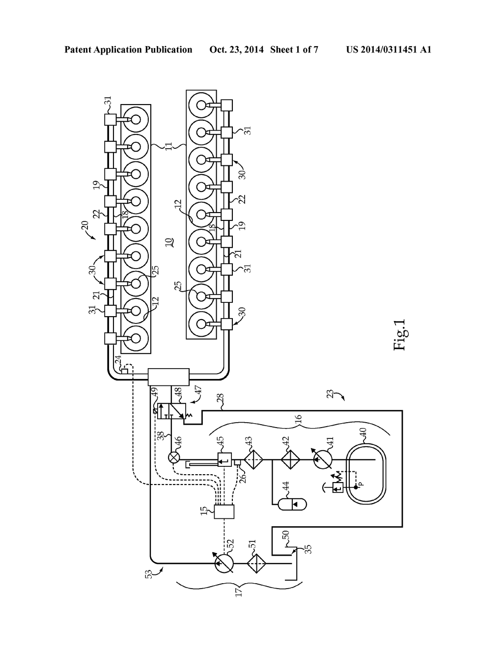 DUAL FUEL SYSTEM AND ENGINE SYSTEM OPERATING METHOD - diagram, schematic, and image 02