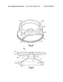 DISPENSER CAP ARRANGEMENT diagram and image