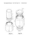 DISPENSER CAP ARRANGEMENT diagram and image