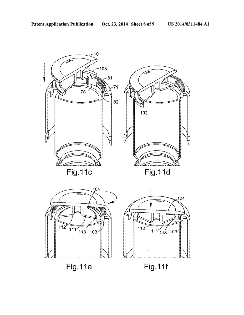 DISPENSER CAP ARRANGEMENT - diagram, schematic, and image 09