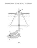 CIRCUMFERENTIAL AND LONGITUDINAL CUTTER COVERAGE IN CONTINUATION OF A     FIRST BIT DIAMETER TO A SECOND EXPANDABLE REAMER DIAMETER. diagram and image