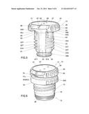 PLUG ASSEMBLY FOR BEVERAGE CONTAINER diagram and image