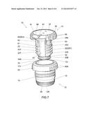 PLUG ASSEMBLY FOR BEVERAGE CONTAINER diagram and image