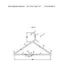 METHOD AND APPARATUS FOR CLOTHES HANGER DEVICE diagram and image