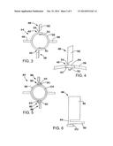 ROLLING VEHICLE HAVING COLLAR WITH PASSIVELY CONTROLLED AILERONS diagram and image