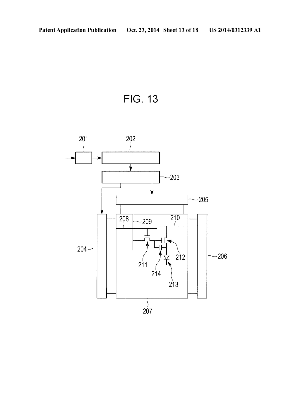 ORGANIC ELECTROLUMINESCENT DISPLAY DEVICE, ELECTRONIC APPARATUS INCLUDING     THE SAME, AND METHOD FOR PRODUCING ORGANIC ELECTROLUMINESCENT DISPLAY     DEVICE - diagram, schematic, and image 14