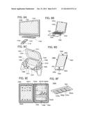 Method for Forming Projections and Depressions, Sealing Structure, and     Light-Emitting Device diagram and image