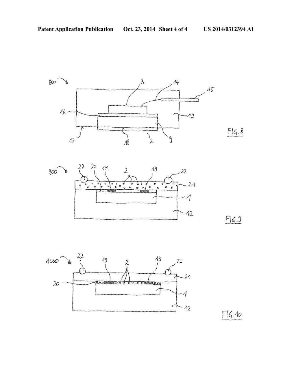 Semiconductor Device Including a Material to Absorb Thermal Energy - diagram, schematic, and image 05