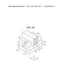 Semiconductor Devices Having Fin Shaped Channels diagram and image