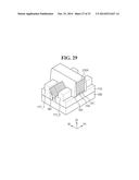 Semiconductor Devices Having Fin Shaped Channels diagram and image