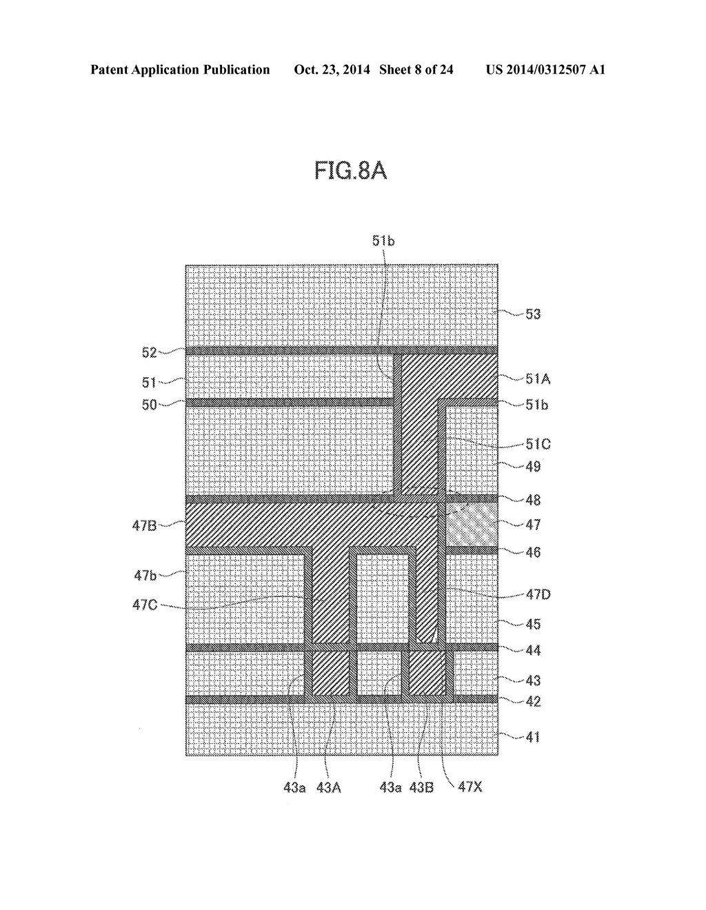 SEMICONDUCTOR DEVICE HAVING A MULTILAYER INTERCONNECTION STRUCTURE - diagram, schematic, and image 09