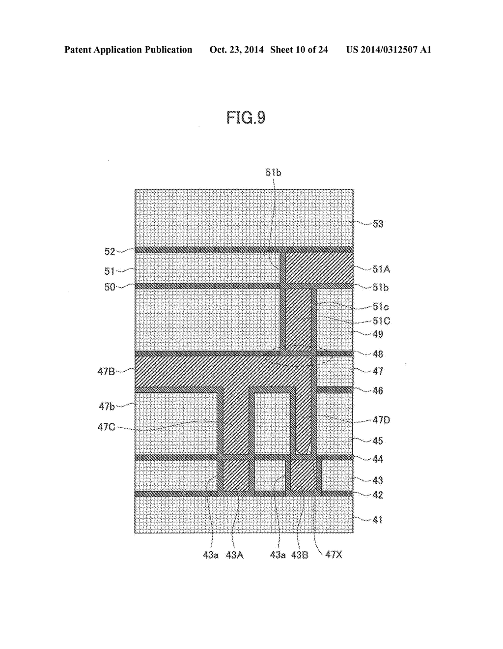 SEMICONDUCTOR DEVICE HAVING A MULTILAYER INTERCONNECTION STRUCTURE - diagram, schematic, and image 11