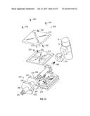 ROTATABLE INTERCHANGEABLE WORK SURFACE MOUNT diagram and image