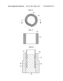 CYLINDRICAL GASKET, METHOD FOR MANUFACTURING THE SAME, AND INSERTION-TYPE     EXHAUST PIPE JOINT USING THE CYLINDRICAL GASKET diagram and image