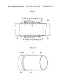 CYLINDRICAL GASKET, METHOD FOR MANUFACTURING THE SAME, AND INSERTION-TYPE     EXHAUST PIPE JOINT USING THE CYLINDRICAL GASKET diagram and image