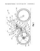 Rear Suspension System for a Bicycle diagram and image