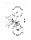 Rear Suspension System for a Bicycle diagram and image