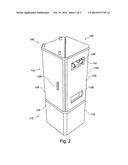 DEVICE FOR A SYSTEM FOR TRAFFIC MONITORING OF VEHICLES IN ROAD TRAFFIC diagram and image