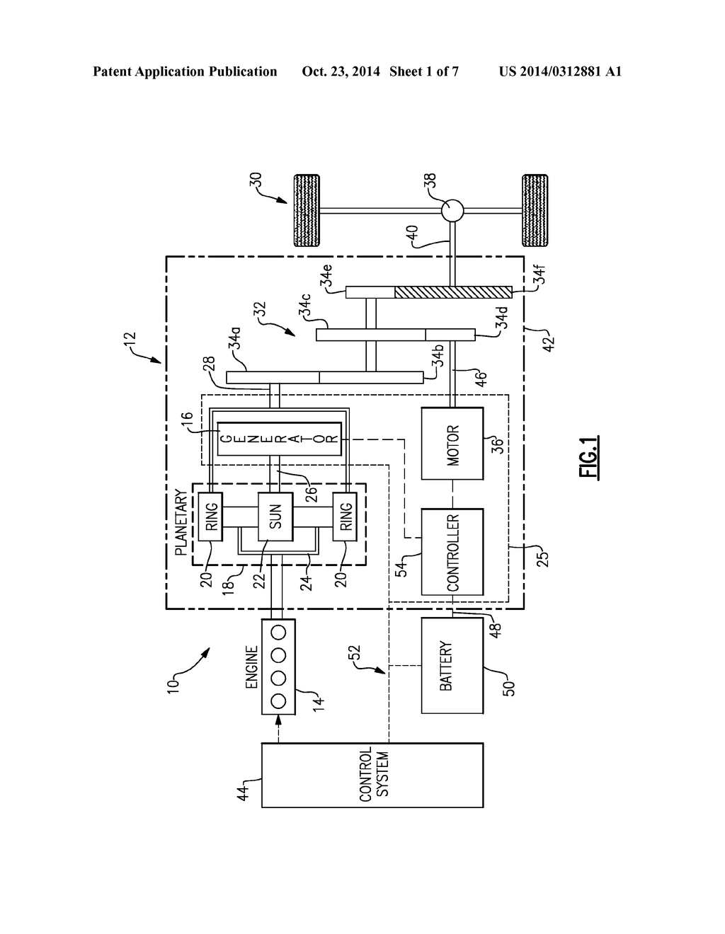 SYSTEM AND METHOD FOR DETERMINING ROTOR POSITION OFFSET OF AN ELECTRIC     MACHINE - diagram, schematic, and image 02