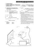 HYBRID DISPLAY SYSTEM DISPLAYING INFORMATION BY SUPERIMPOSITION ON THE     EXTERIOR diagram and image