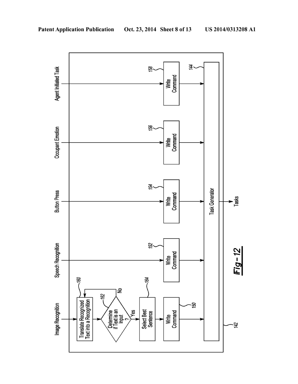 EMOTIVE ENGINE AND METHOD FOR GENERATING A SIMULATED EMOTION FOR AN     INFORMATION SYSTEM - diagram, schematic, and image 09