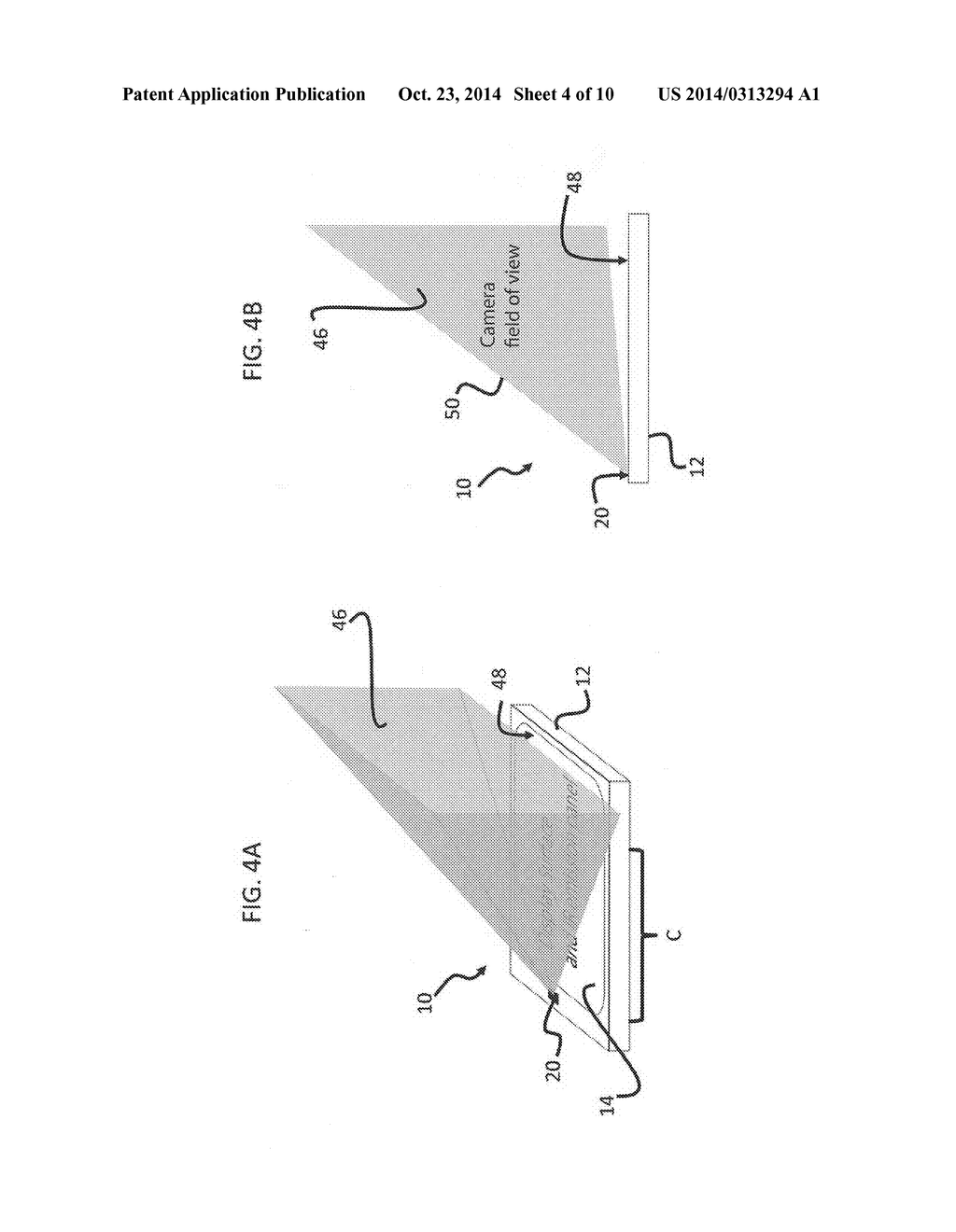 DISPLAY PANEL AND METHOD OF DETECTING 3D GEOMETRY OF OBJECT - diagram, schematic, and image 05