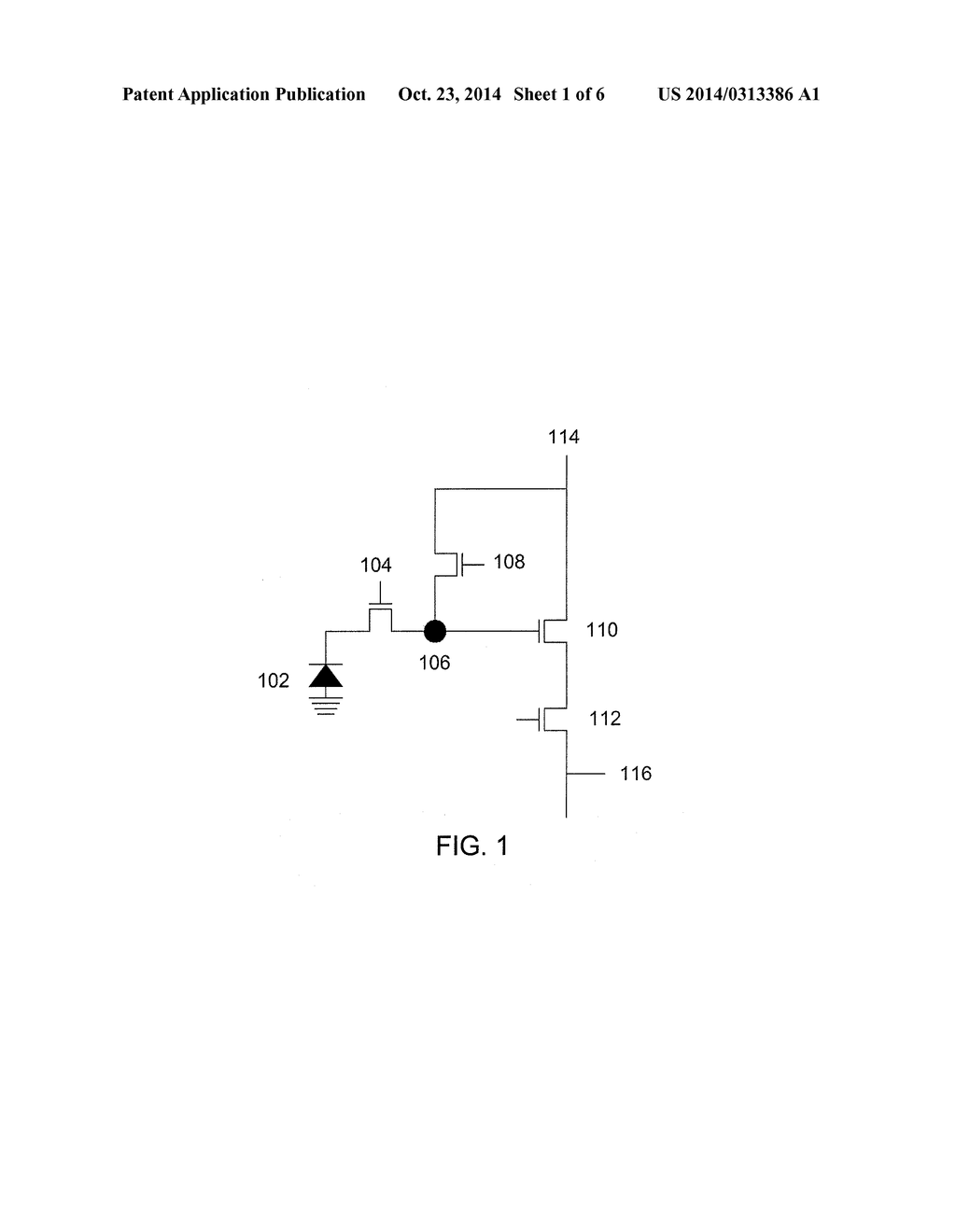 HIGH DYNAMIC RANGE CMOS IMAGE SENSOR HAVING ANTI-BLOOMING PROPERTIES AND     ASSOCIATED METHODS - diagram, schematic, and image 02