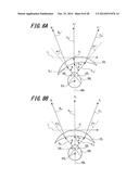 METHOD OF COMPILING SHAPE DATA OF A SPECTACLE LENS, SPECTACLE LENS SHAPE     DATA COMPILING DEVICE AND SPECTACLE LENS diagram and image