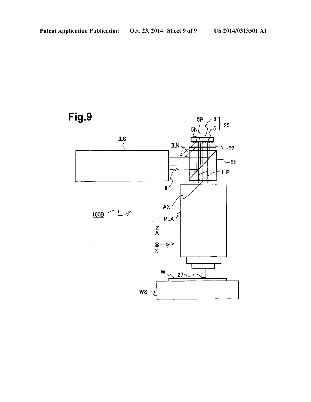 CONTROLLER FOR OPTICAL DEVICE, EXPOSURE METHOD AND APPARATUS, AND METHOD     FOR MANUFACTURING DEVICE - diagram, schematic, and image 10