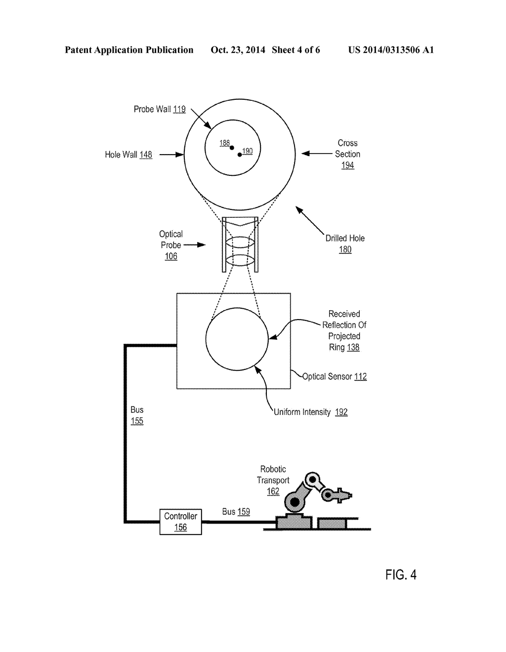 OPTICAL MEASUREMENT OF DRILLED HOLES - diagram, schematic, and image 05