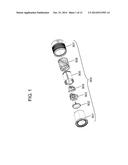 LENS HOLDING STRUCTURE AND METHOD OF MANUFACTURING LENS HOLDING STRUCTURE diagram and image